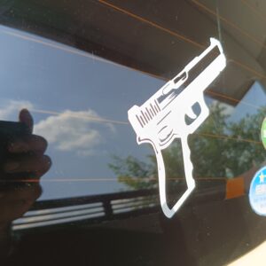 Glock Decal for Car in Pakistan