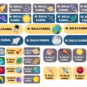 Name Labels Stickers- Customizable