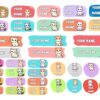 cats girl labels