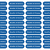 Simple Name Labels Stickers