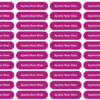 Simple Name Labels Stickers