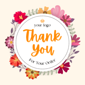 Custom Thank You Stickers for Business in Pakistan